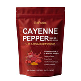 XCFXCF Natural Cayenne Pepper Softgels front view
