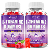 XIAAN L-Theanine Gummies front view with packaging