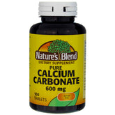 Xllent Calcium Carbonate 600mg Tablets front view