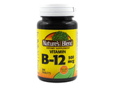 Xllent Vitamin B12 500mcg tablets front view bottle