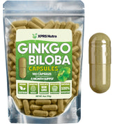 XPRS Nutra Ginkgo Biloba Capsules front view