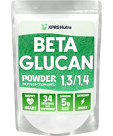 XPRS Nutra Oat Beta Glucan Powder 500mg front view