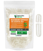 XPRS Nutra Size 00 Empty Vegetarian Capsules front view