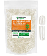 XPRS Nutra Size 00 Empty Vegetarian Capsules front view