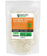 XPRS Nutra Size 000 Empty Vegetarian Capsules front view