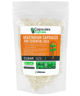 XPRS Nutra Size 2 Empty Vegetarian Capsules front view