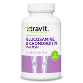 Xtravit Glucosamine & Chondroitin Plus MSM capsules front view