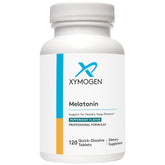 XYMOGEN Melatonin Peppermint Quick-Dissolve Tablets front view