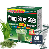 Yamamoto Kanpoh Young Barley Grass Powder 408g front view