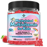 YANLUOBO Kids Methylated Multivitamin Gummies bottle front view