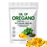 YATIME Oil of Oregano 4-in-1 Supplement softgel bottle front view