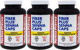Yerba Prima Fiber Plus Senna 180 Caps front view