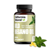 YISHIDA Oregano Oil Vegetarian Capsules front view