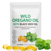 YJDHRPBI Oregano Oil Capsules front view with packaging