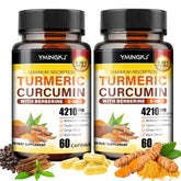 YMINGKJ Turmeric Complex Capsules 2000mg front view