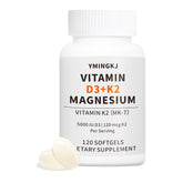 YMINGKJ Vitamin D3 & K2 softgels front view