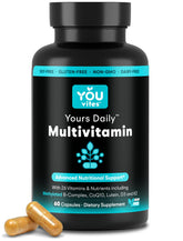 You Vites Methylated Multivitamin front view of bottle