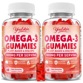 Youlikee Vegan Omega 3 supplement front view 372g packaging