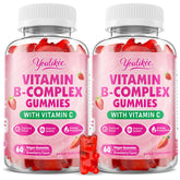 Youlikee Vitamin B-Complex Gummies front view with packaging
