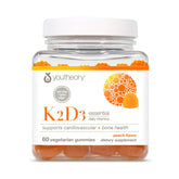 Youtheory K2D3 Vitamin Supplement gummy bottle front view