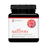 Youtheory Saffron Supplement 60 capsules front view
