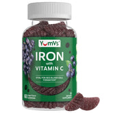 YUM-V'S Iron Gummies front view packaging