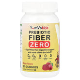 YUM-V'S Prebiotic Fiber Gummies for Kids, 70 count bottle front view