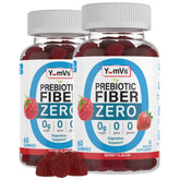 YUM-V'S Prebiotic Fiber Gummies front view with berry flavour