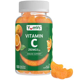 YUM-V'S Vitamin C Gummies 250mg front view with packaging
