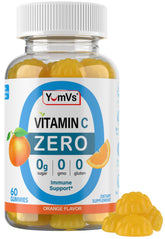 YUM-V'S Vitamin C Gummies 250mg orange flavour front view