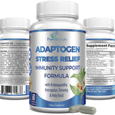 YUMMYVITE Adrenal Extracts Supplement bottle front view