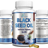 YUMMYVITE Black Seed Oil Capsules front view