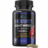 YUMMYVITE Horny Goat Weed Herbal Supplement front view packaging