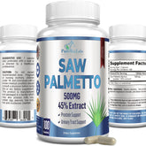 YUMMYVITE Saw Palmetto Extra Strength Capsules front view