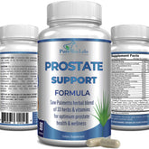 YUMMYVITE Saw Palmetto Prostate Support Supplement front view