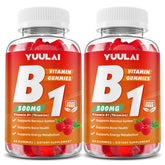 YUULAI Vitamin B1 Gummies front view packaging