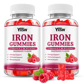 YXSW Iron Gummies 60 Count front view with packaging