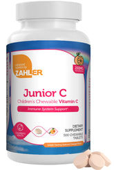 Zahler Junior C Chewable Tablets 250mg front view