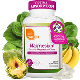 Zahler Magnesium Citrate 200mg 250 Count Capsules front view