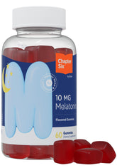 Zahler Melatonin Gummies 10mg bottle front view