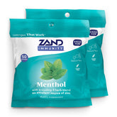 ZAND daily wellness Menthol Lozenges front view with packaging
