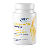 Zane VITALe Oregano Oil Plus Softgels front view with packaging