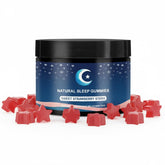 ZAYMAN Melatonin-Free Sleep Aid Gummies 224g front view