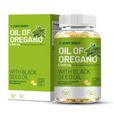 ZAYMAN Oil of Oregano Softgel bottle front view with 120 softgels