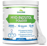 Zazzee Myo-Inositol Powder 2000mg front view