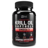 Zeal Naturals Krill Oil 1000mg softgels front view