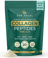 ZEN HALAL Collagen Powder 404g front view