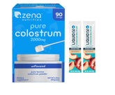 ZENA Pure Colostrum Powder 2000mg front view packaging