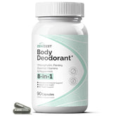 ZeniZest Body Deodorant 8-in-1 Supplement bottle front view