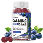 ZeniZest Calming Kava 60 gummies bottle front view